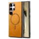 thumbnail image 1 of Magnetic Slim Case for Samsung Galaxy S25 Ultra with Camera Guard & Anti-Scratch Back Yellow, 1 of 6