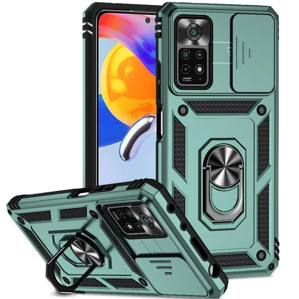 Estuche GANGXUN para Xiaomi Redmi Note 11 Pro 4G/5G, soporte giratorio 360°, estilo mecánico y magnético