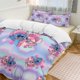 thumbnail image 2 of Stitch Angela 3 Pieces Duvet Cover Set Full Size Super Soft Fade Resistant Microfiber, 2 of 4