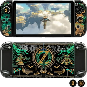 Funda Protectora Aaronmei Nintendo Switch Oled Negra