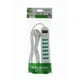 thumbnail image 2 of Alargador 6 Tomas 10A + 2 USB 1A Blanco 3 metros Schneider blanco 3, 2 of 4