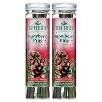 Adornos Perfumados Scentsicles Snowberry Pine, 2 Botellas