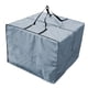 thumbnail image 5 of Cojín Bolsa de Almacenamiento Bolsa de Protección Cuadrada con Cremallera Plegable Bolsa de Almacenamiento Grande para Decoraciones Navideñas Patio Mu gris, 5 of 5