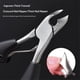 thumbnail image 3 of Clippers de uñas de los pies para uñas de los pies gruesas y engrosadas Tijeras de uñas de precisión de uso pesado Herramienta de cuidado de la hoja curva súper afilada, 3 of 3