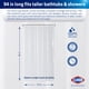 thumbnail image 2 of Forro de cortina de ducha CLOROX Premium, impermeable, 6 g, PEVA, 2 of 9