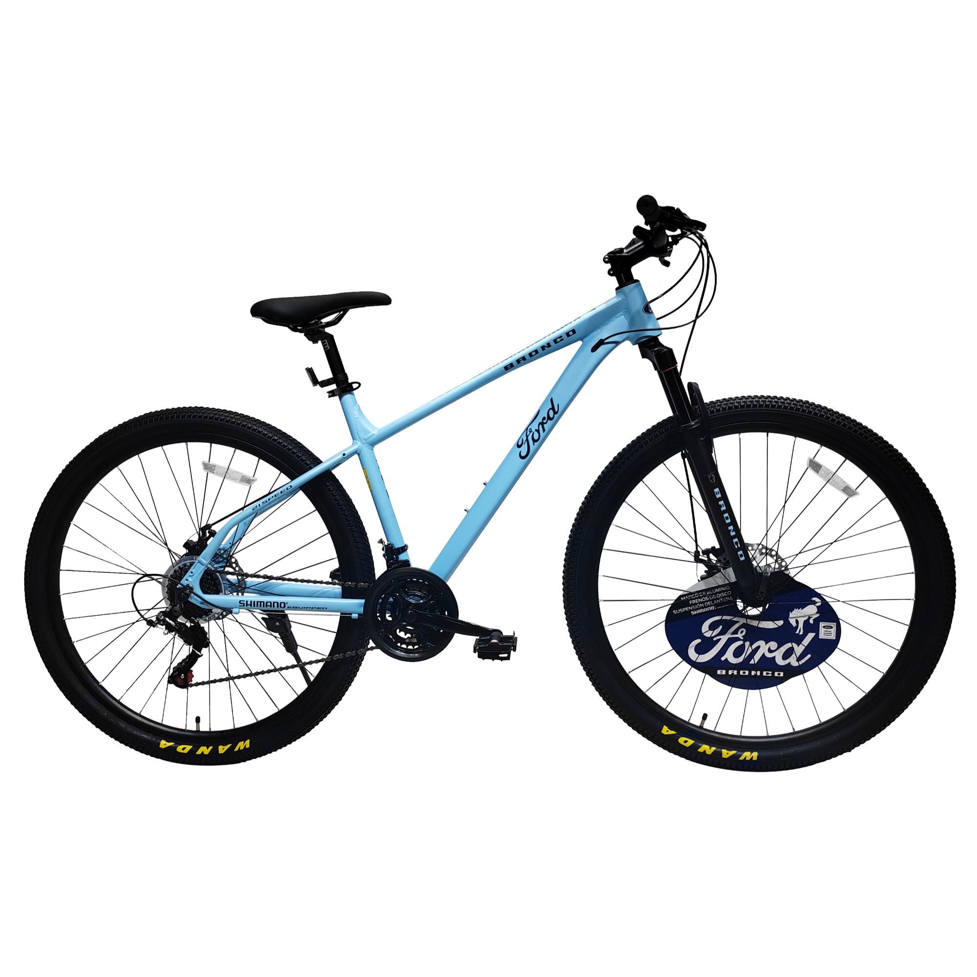 Ford - Bicicleta Bronco Sasquatch Aro 29 Celeste