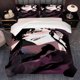 thumbnail image 1 of 3pcs Mysterious And Weird Smiling Decaying Sacrificial Korean Ins Style Theme Printed Three-Piece Bedding Set Soft Duvet Cover And Two Pillowcases, 1 of 5