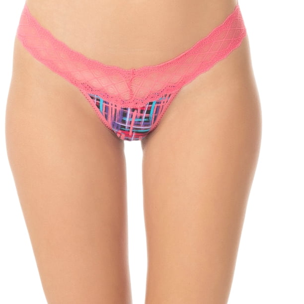 Calzon Colaless Algodon Encaje Estampado Mujer LADY GENNY