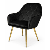 Moboi - Butaca Sitial Velvet Diamond Negra