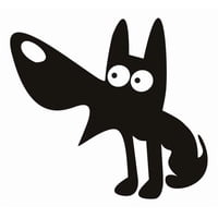 Rienda Libre Graphics - Decomural Cartoon Wolf Childrens Animals Ws-15684