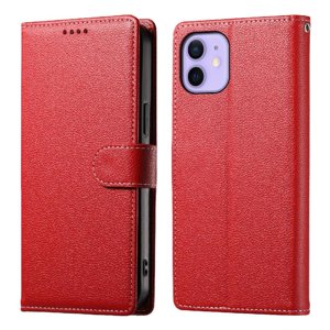 Foxdock - Funda Para Iphone 12– Cuero Premium, 3 Ranuras Para Tarjetas, Protección Contra Impactos