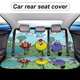 thumbnail image 5 of Peep y el Gran Mundo Ancho-theme Car Rear Seat Covers Back Elastic Flexible Car Seat Covers Decorative Fits Most Cars 120x59x76cm, 5 of 6