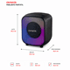 thumbnail image 2 of Parlante Bluetooth Aiwa Portatil 40w Con Funcion Tws Aw-b81 Negro, 2 of 16