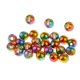thumbnail image 1 of 25pcs ranurado mosca de tungsteno atar perlas cabeza de ninfa que se hunde rápido cuentas arco iris, 1 of 5
