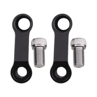 Magideal - Adaptador Extensor De Elevador De Espejo De Motocicleta, De Adaptador De Espejo Retrovisor Cnc De Repuesto De 10Mm Para F900Xr F900R K1200R K1300R Negro