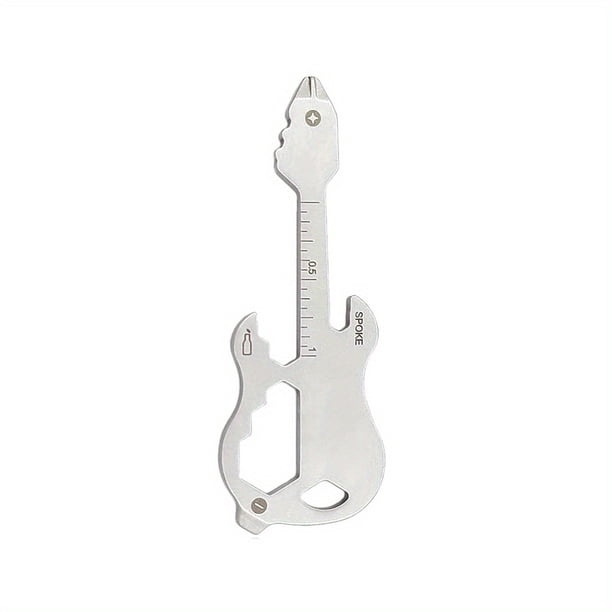 1pc Multifunctional Stainless Steel Tool Card For Outdoor Kayaking Camping Travel Hiking, Portable Outdoor Survival Tool