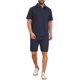 thumbnail image 1 of INSPIRE CHIC Conjuntos de 2 Piezas para Hombre Camisa Polo y Pantalones Cortos con Cordón Conjuntos Texturizados S Azul Marino, 1 of 5
