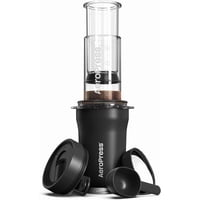 Cafetera Aeropress Go Plus Portátil Para Viajes, Color Negro