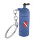 thumbnail image 2 of Novedad 6.5cm Tanque De Buceo Llavero Titular Bandera De Buceo Llavero Llavero Azul, 2 of 5