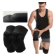 thumbnail image 2 of Rodilleras deportivas de vóleibol talla M negras #2, 2 of 3