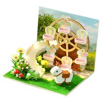 Bothyi - Kit De Bricolaje Para Casa De Muñecas, Muebles En Miniatura, Sala Creativa, Rueda Para Niños Y Adultos