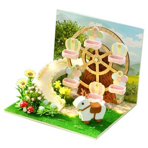 Bothyi - Kit De Bricolaje Para Casa De Muñecas, Muebles En Miniatura, Sala Creativa, Rueda Para Niños Y Adultos