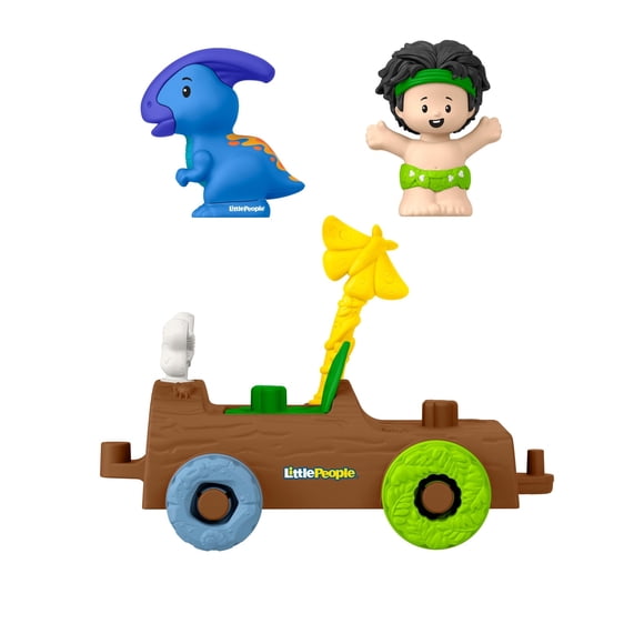 Juguete para Bebés Fisher-Price Little People Tronco Jurásico con Dino