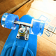 thumbnail image 3 of Skate Penny patineta con ruedas LED, azul, 3 of 3