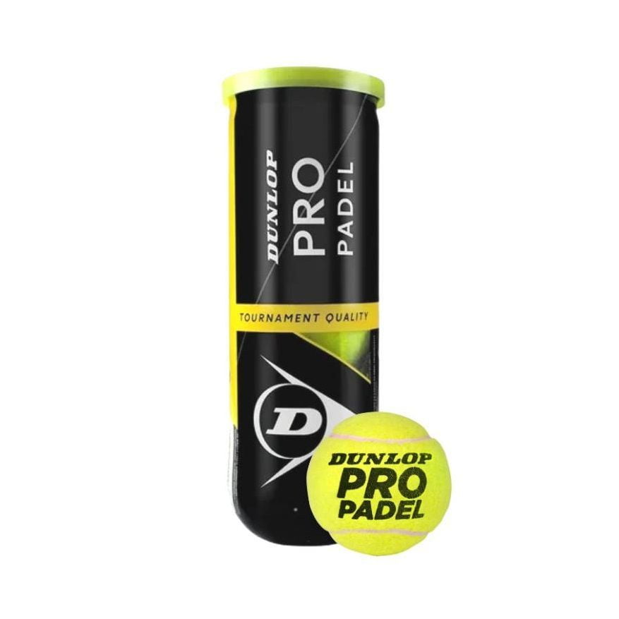 3 Tarros De Pelotas Dunlop Padel Pro X3