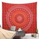 thumbnail image 2 of Tapiz RAJRANG 229x213 cm Algodón Boho Mandala Rojo, 2 of 6