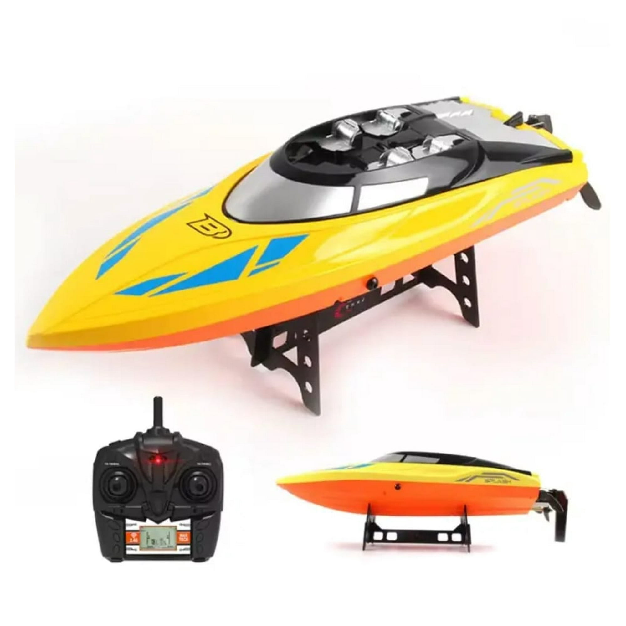 Maravillas Valdivia - Lancha Bote Barco H107, Control Remoto 2,4 Ghz