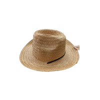Genérico - Gorro Sombrero De Paja Marrón Claro
