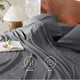 thumbnail image 2 of Juego de sábanas Bedsure GentleSoft Deep Pocket Queen, gris, 2 of 3