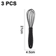 thumbnail image 1 of Batidor de huevos de nailon, utensilio de cocina perfecto para preparar todo tipo de salsas y postres (paquete de 3), 1 of 5