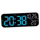 thumbnail image 1 of Reloj Despertador Digital Dst Moderno Reloj De Mesa Para Oficina Mesita De Noche Sala De Estar Negro Azul, 1 of 3