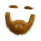 thumbnail image 2 of Conjunto De Cejas Y Barba Postizas, Disfraz De Bigote Para Actuación, Cosplay, Festivo, Amarillo Y Marrón, 2 of 3