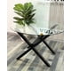 thumbnail image 2 of Mesa de Vidrio Redonda X Black 120CM, 2 of 6
