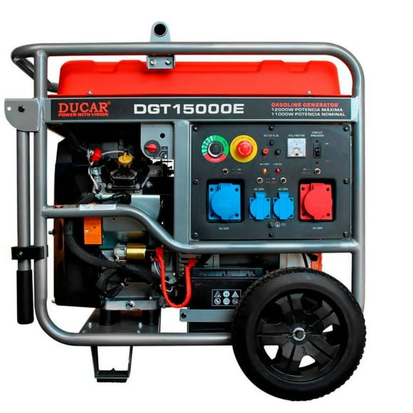 Generador Bencinero 11Kw 220 380V Mod Dgt15000E Ducar