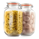 thumbnail image 3 of Frasco tarro canister hermético grande 3800 ml con tapa, 3 of 3