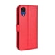 thumbnail image 1 of Funda tipo libro para Samsung Galaxy A03 CORE, cartera todo‑en‑uno, funda multifuncional con tarjetero y correa de muñeca desmontable, 1 of 4