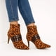 thumbnail image 4 of Botín Animal Print Mujer Gamuza Tina TINA-004, 4 of 5