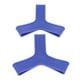 thumbnail image 1 of 1 Par Natación Snorkel Buceo Aleta Keepers Pinzas Correas S Azul, 1 of 5