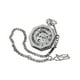 thumbnail image 1 of Reloj De Bolsillo Vintage Con Escalas De Números Romanos, Regalo Para El Día Del Padre, Día De Los Niños, Plateado, 1 of 3