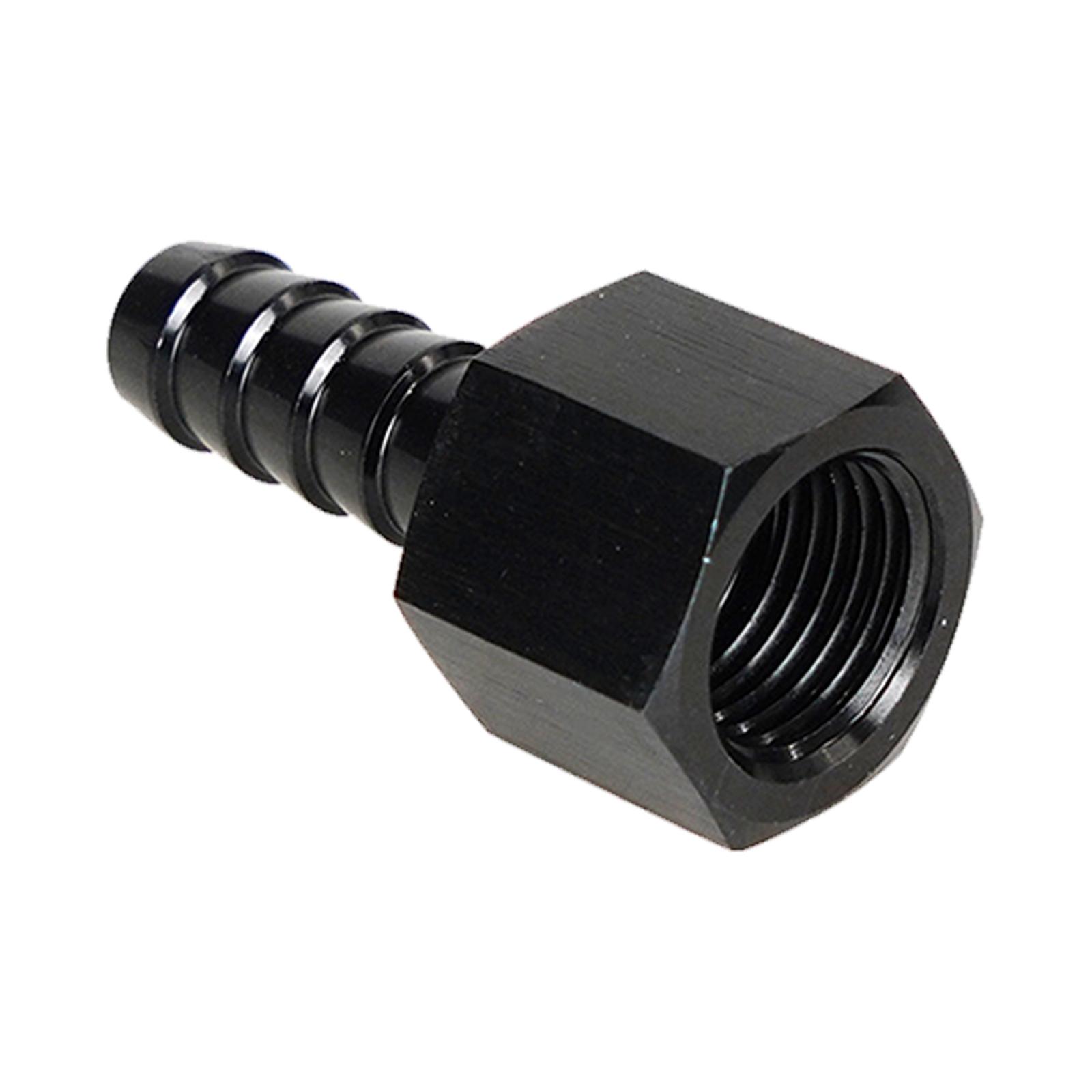 Magideal - Conector Hembra 6An A Macho De 3/8 "", Piezas De Conector De Manguera De Línea De Combustible De 6An A 3/8"", Adaptador De Riel De Combustible De Metal An6