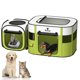 thumbnail image 1 of Corral para mascotas Pawaboo 2 en 1 plegable y portátil, 1 of 8