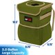 thumbnail image 2 of Cesto de basura para auto EPAuto 9,5 L impermeable y a prueba de fugas, verde, 2 of 7