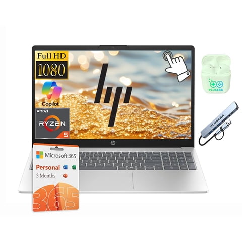 Laptop Hp 15.6"" Fhd Táctil Ryzen 5 8Gb 1.5Tb Ssd Windows 11