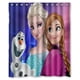 thumbnail image 1 of Cortina de ducha Frozen con ganchos (60 x 72 pulgadas), 1 of 3