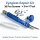 thumbnail image 2 of Kit de reparación de anteojos PTSLKHN S2 con destornillador de acero, 2 of 6