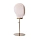 thumbnail image 3 of Soporte Para Exhibición De Peluca, Modelo De Cabeza De Maniquí Para Peinado, Secado, Uso Personal, Terciopelo Beige Para El Hogar, 3 of 5